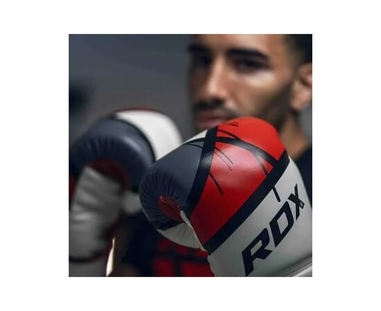 Боксерские перчатки RDX F7 Ego Red 16 унцій (BGR-F7R-16oz), изображение 9 Боксерские перчатки RDX F7 Ego Red 16 унцій (BGR-F7R-16oz), изображение 9
