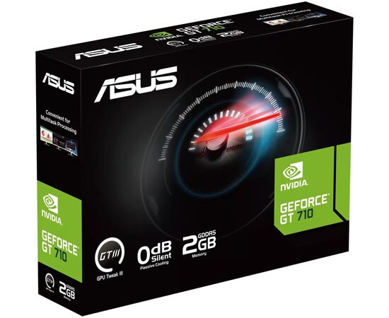 Видеокарта GeForce GT710 2048Mb ASUS (GT710-SL-2GD5-BRK-EVO), изображение 4 Видеокарта GeForce GT710 2048Mb ASUS (GT710-SL-2GD5-BRK-EVO), изображение 4