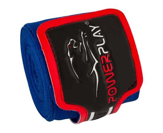 Бинт для спорта PowerPlay 3046 4 м Blue (PP_3046_4m_Blue), изображение 5 Бинт для спорта PowerPlay 3046 4 м Blue (PP_3046_4m_Blue), изображение 5