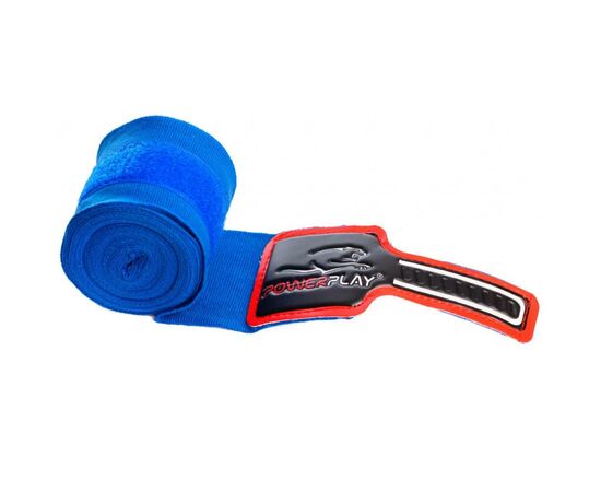 Бинт для спорта PowerPlay 3046 4 м Blue (PP_3046_4m_Blue), изображение 6 Бинт для спорта PowerPlay 3046 4 м Blue (PP_3046_4m_Blue), изображение 6