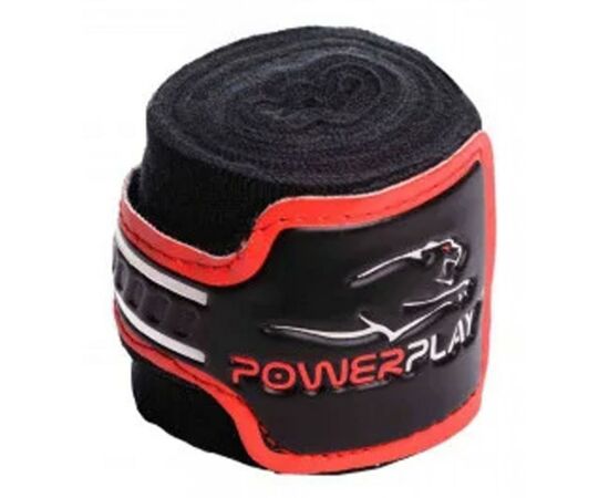 Бинт для спорта PowerPlay 3046 4 м Black (PP_3046_4m_Black), изображение 2 Бинт для спорта PowerPlay 3046 4 м Black (PP_3046_4m_Black), изображение 2