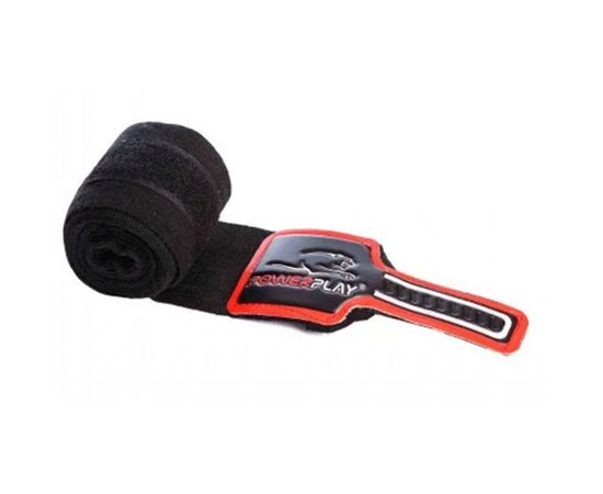 Бинт для спорта PowerPlay 3046 4 м Black (PP_3046_4m_Black), изображение 3 Бинт для спорта PowerPlay 3046 4 м Black (PP_3046_4m_Black), изображение 3