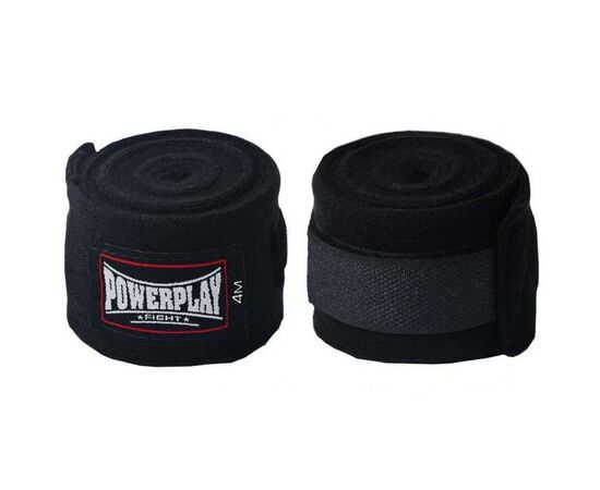 Бинт для спорту PowerPlay 3047 4 м Black (PP_3047_4m_Black)