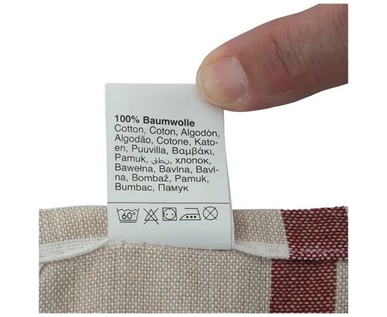 Рушник Kela кухонний набір Pasado, червоний, 65x45 см, 3 шт (15963) (00000018275), зображення 3