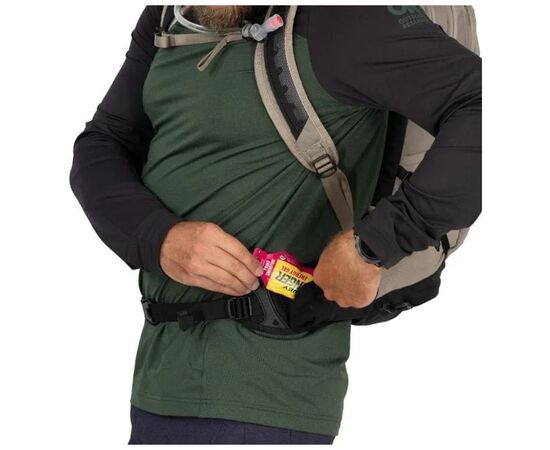 Рюкзак туристический Osprey Raptor 14 pediment grey - O/S - бежевий (009.4045), изображение 10 Рюкзак туристический Osprey Raptor 14 pediment grey - O/S - бежевий (009.4045), изображение 10