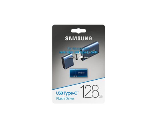 USB флеш накопитель Samsung 128GB USB Type-C Blue USB 3.1 (MUF-128DA/APC), изображение 9 USB флеш накопитель Samsung 128GB USB Type-C Blue USB 3.1 (MUF-128DA/APC), изображение 9