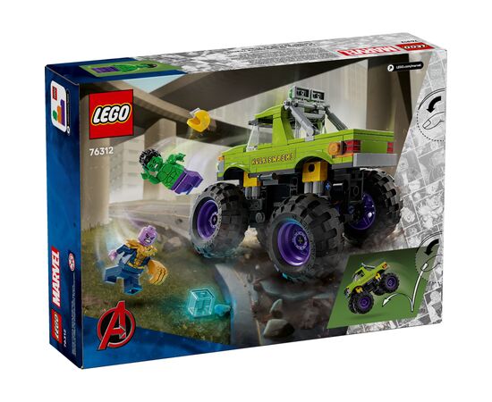 Конструктор LEGO Super Heroes Грузовик Халка против Таноса (76312), изображение 6 Конструктор LEGO Super Heroes Грузовик Халка против Таноса (76312), изображение 6