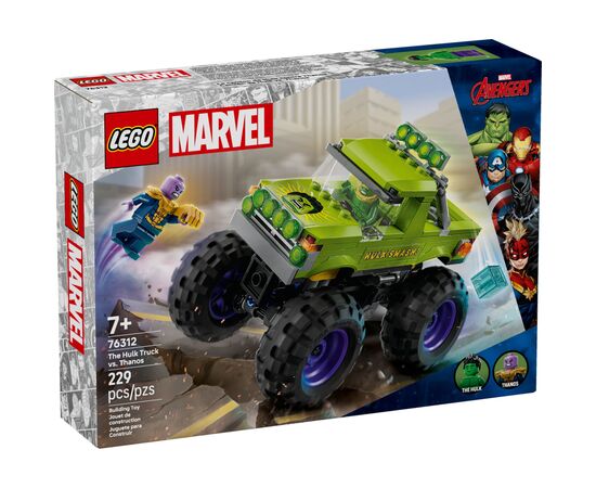Конструктор LEGO Super Heroes Грузовик Халка против Таноса (76312)