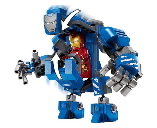 Конструктор LEGO Super Heroes Лаборатория Железного Человека: зал доспехов: зал доспехов (76315), изображение 4 Конструктор LEGO Super Heroes Лаборатория Железного Человека: зал доспехов: зал доспехов (76315), изображение 4