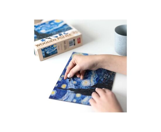 Пазл Trefl Wooden Звездная ночь 200 элементов (5900511202489), изображение 5 Пазл Trefl Wooden Звездная ночь 200 элементов (5900511202489), изображение 5