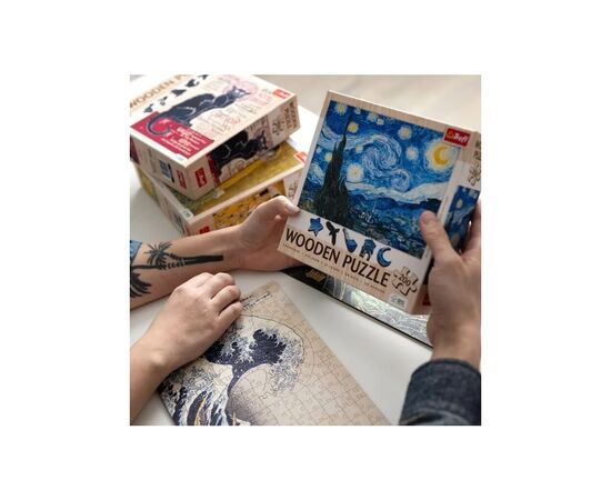 Пазл Trefl Wooden Звездная ночь 200 элементов (5900511202489), изображение 6 Пазл Trefl Wooden Звездная ночь 200 элементов (5900511202489), изображение 6