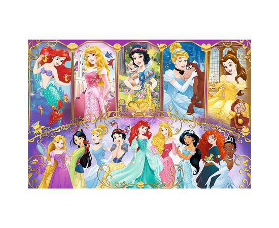 Пазл Trefl Princess Портреты принцесс 160 элементов (5900511154078), изображение 3 Пазл Trefl Princess Портреты принцесс 160 элементов (5900511154078), изображение 3