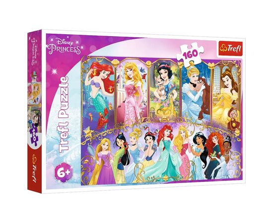 Пазл Trefl Princess Портреты принцесс 160 элементов (5900511154078)