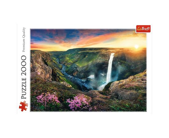 Пазл Trefl Водопад Хайфосс 2000 элементов (5900511270914), изображение 2 Пазл Trefl Водопад Хайфосс 2000 элементов (5900511270914), изображение 2