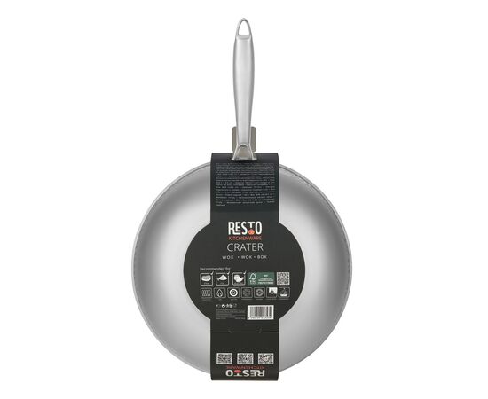 Сковорода Resto Crater ВОК 28 см (95004), зображення 12 Сковорода Resto Crater ВОК 28 см (95004), зображення 12