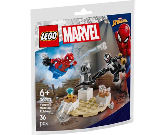 Конструктор LEGO Super Heroes Ограбление музея Веномом (30707)