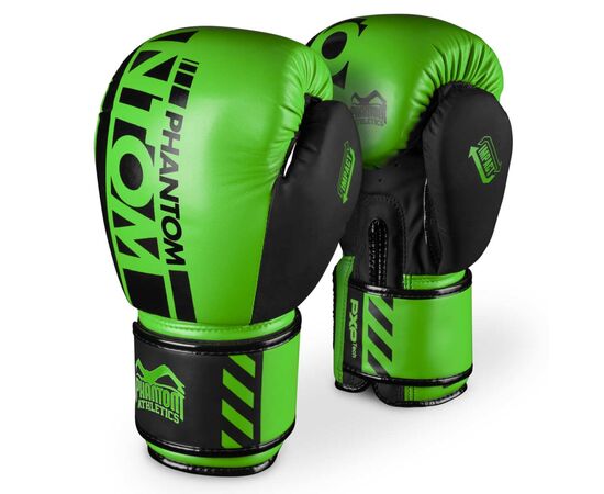 Боксерские перчатки Phantom APEX Neon Green 14 унцій (PHBG2883-14), изображение 2 Боксерские перчатки Phantom APEX Neon Green 14 унцій (PHBG2883-14), изображение 2