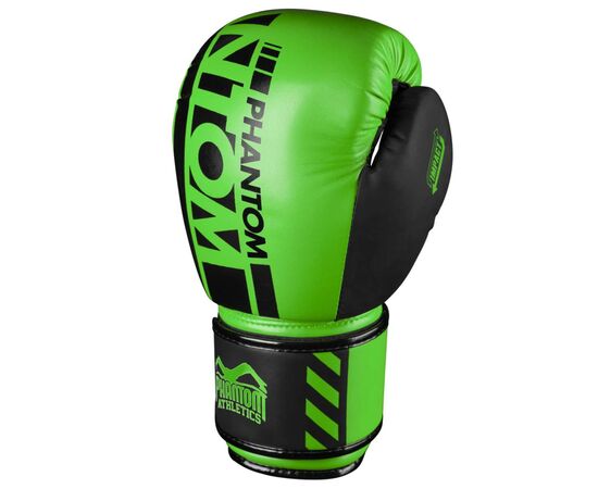 Боксерские перчатки Phantom APEX Neon Green 14 унцій (PHBG2883-14), изображение 3 Боксерские перчатки Phantom APEX Neon Green 14 унцій (PHBG2883-14), изображение 3
