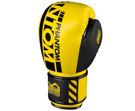 Боксерские перчатки Phantom APEX Neon Yellow 14 унцій (PHBG2885-14), изображение 3 Боксерские перчатки Phantom APEX Neon Yellow 14 унцій (PHBG2885-14), изображение 3