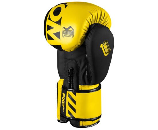 Боксерские перчатки Phantom APEX Neon Yellow 14 унцій (PHBG2885-14), изображение 4 Боксерские перчатки Phantom APEX Neon Yellow 14 унцій (PHBG2885-14), изображение 4