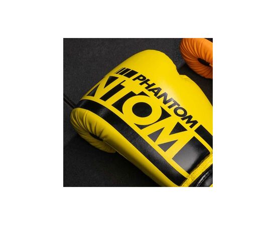 Боксерские перчатки Phantom APEX Neon Yellow 14 унцій (PHBG2885-14), изображение 5 Боксерские перчатки Phantom APEX Neon Yellow 14 унцій (PHBG2885-14), изображение 5