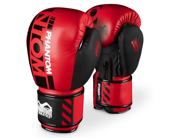Боксерские перчатки Phantom APEX Red 10 унцій (PHBG2729-10), изображение 2 Боксерские перчатки Phantom APEX Red 10 унцій (PHBG2729-10), изображение 2