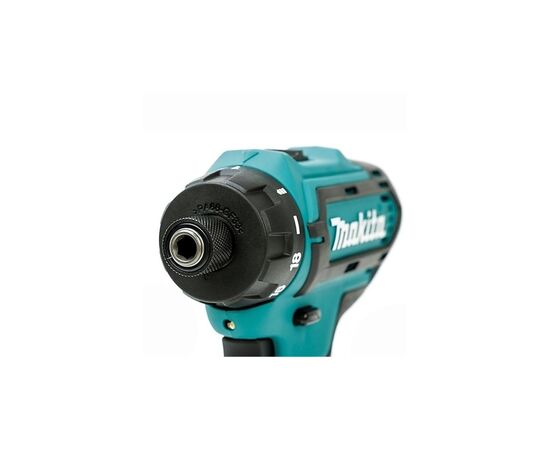 Шуруповерт Makita CXT Slider, 2Аг х 2шт, кейс, 30 / 14Нм (DF031DSAE), изображение 3 Шуруповерт Makita CXT Slider, 2Аг х 2шт, кейс, 30 / 14Нм (DF031DSAE), изображение 3