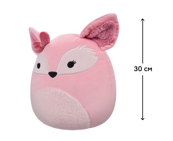 Мягкая игрушка Squishmallows Лиса фенек Миракл 30 см (SQCR05432), изображение 2 Мягкая игрушка Squishmallows Лиса фенек Миракл 30 см (SQCR05432), изображение 2