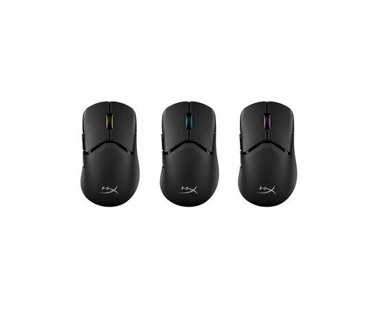 Мышка HyperX Pulsefire Saga Pro Wireless/Bluetooth Black (A2PB2AA), изображение 5 Мышка HyperX Pulsefire Saga Pro Wireless/Bluetooth Black (A2PB2AA), изображение 5