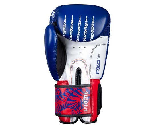 Боксерские перчатки Phantom Muay Thai Blue 10 унцій (PHBG2496-10), изображение 4