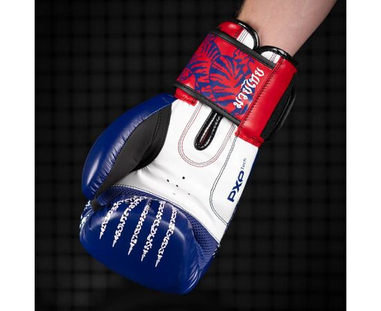 Боксерські рукавички Phantom Muay Thai Blue 12 унцій (PHBG2496-12), зображення 9 Боксерські рукавички Phantom Muay Thai Blue 12 унцій (PHBG2496-12), зображення 9