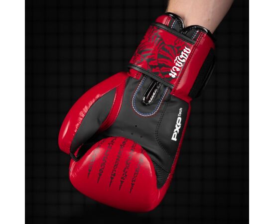 Боксерские перчатки Phantom Muay Thai Red 12 унцій (PHBG2505-12), изображение 10 Боксерские перчатки Phantom Muay Thai Red 12 унцій (PHBG2505-12), изображение 10
