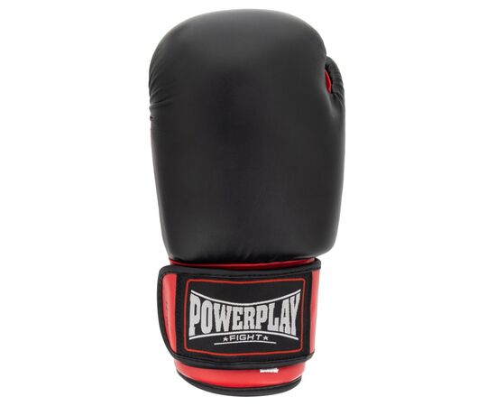 Боксерские перчатки PowerPlay 3004 Classic Чорно-Червоні 12 унцій (PP_3004_12oz_Bl/Red), изображение 2 Боксерские перчатки PowerPlay 3004 Classic Чорно-Червоні 12 унцій (PP_3004_12oz_Bl/Red), изображение 2