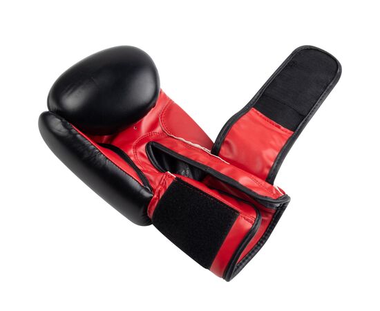 Боксерские перчатки PowerPlay 3004 Classic Чорно-Червоні 12 унцій (PP_3004_12oz_Bl/Red), изображение 6 Боксерские перчатки PowerPlay 3004 Classic Чорно-Червоні 12 унцій (PP_3004_12oz_Bl/Red), изображение 6