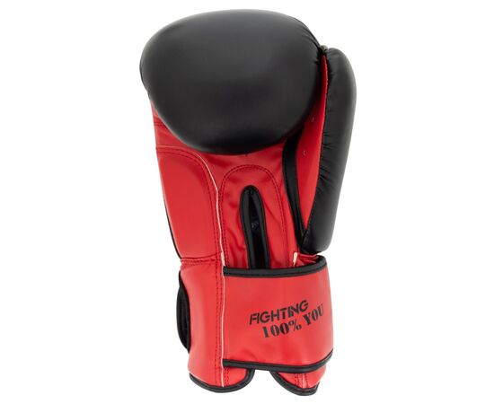 Боксерские перчатки PowerPlay 3004 Classic Чорно-Червоні 14 унцій (PP_3004_14oz_Bl/Red), изображение 3 Боксерские перчатки PowerPlay 3004 Classic Чорно-Червоні 14 унцій (PP_3004_14oz_Bl/Red), изображение 3