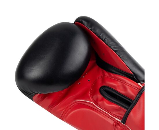 Боксерские перчатки PowerPlay 3004 Classic Чорно-Червоні 16 унцій (PP_3004_16oz_Bl/Red), изображение 9 Боксерские перчатки PowerPlay 3004 Classic Чорно-Червоні 16 унцій (PP_3004_16oz_Bl/Red), изображение 9