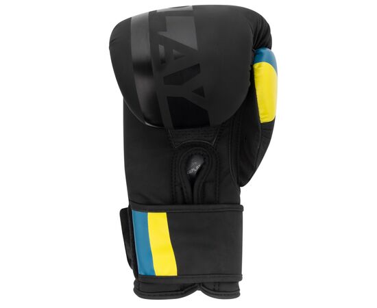 Боксерські рукавички PowerPlay 3021 Ukraine Чорні 14 унцій (PP_3021_14oz_Black), зображення 3 Боксерські рукавички PowerPlay 3021 Ukraine Чорні 14 унцій (PP_3021_14oz_Black), зображення 3