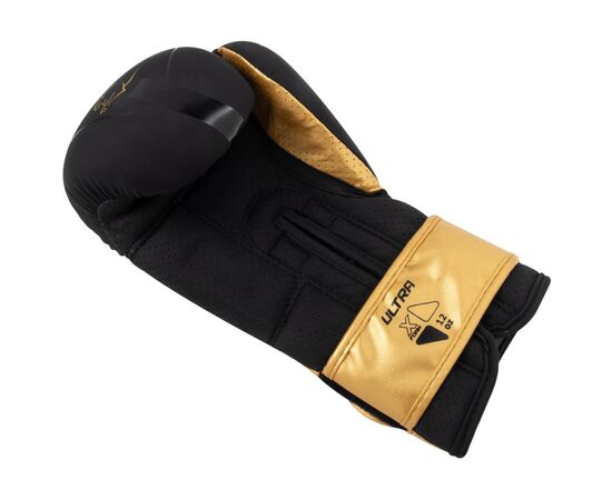 Боксерські рукавички PowerPlay 3024 Ultra Mat Чорно-Золоті 16 унцій (PP_3024_16oz_Bl/Gold), зображення 5 Боксерські рукавички PowerPlay 3024 Ultra Mat Чорно-Золоті 16 унцій (PP_3024_16oz_Bl/Gold), зображення 5