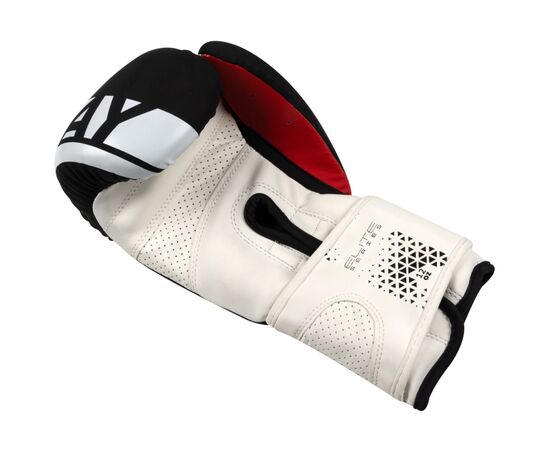 Боксерские перчатки PowerPlay 3086 Matt Challenger Чорно-Білі 14 унцій (PP_3086_14oz_Bl/White), изображение 5