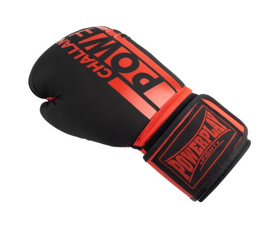 Боксерские перчатки PowerPlay 3086 Matt Challenger Чорно-Червоні 12 унцій (PP_3086_12oz_Bl/Red), изображение 4 Боксерские перчатки PowerPlay 3086 Matt Challenger Чорно-Червоні 12 унцій (PP_3086_12oz_Bl/Red), изображение 4