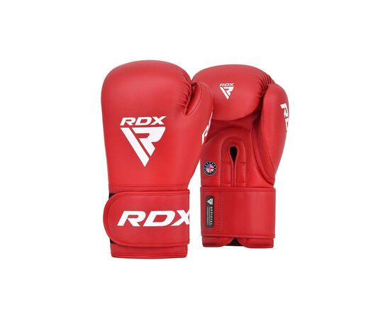 Боксерские перчатки RDX AS2 Red 10 унцій (BGR-AS2R-10OZ), изображение 2 Боксерские перчатки RDX AS2 Red 10 унцій (BGR-AS2R-10OZ), изображение 2