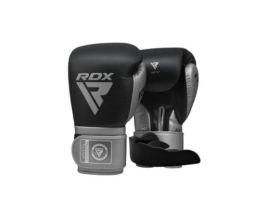 Боксерские перчатки RDX Mark Pro Sparring TRI Lira 2 Silver 16 унцій (BGM-PSTL2S-16OZ)