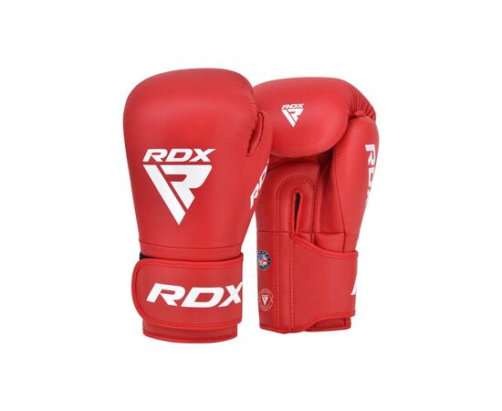 Боксерские перчатки RDX AS1 Red 12 унцій (BGR-AS1R-12OZ), изображение 2 Боксерские перчатки RDX AS1 Red 12 унцій (BGR-AS1R-12OZ), изображение 2
