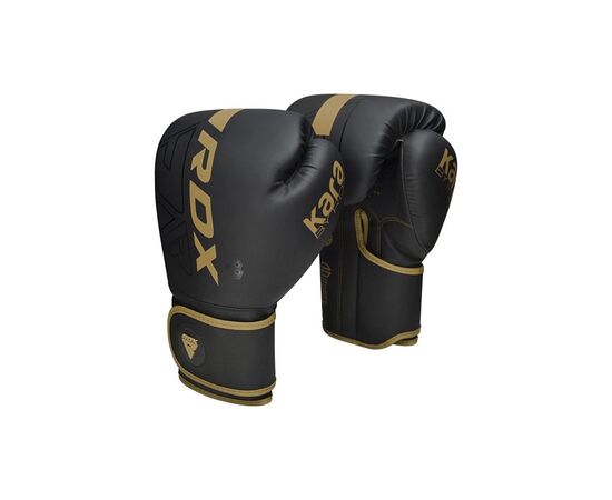 Боксерські рукавички RDX F6 Kara Matte Golden 6 унцій (BGR-F6MGL-6OZ), зображення 3 Боксерські рукавички RDX F6 Kara Matte Golden 6 унцій (BGR-F6MGL-6OZ), зображення 3