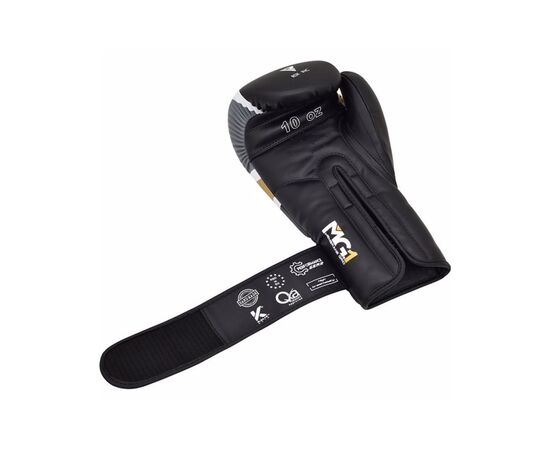 Боксерські рукавички RDX F7 Ego Black Golden 12 унцій (BGR-F7BGL-12oz), зображення 6 Боксерські рукавички RDX F7 Ego Black Golden 12 унцій (BGR-F7BGL-12oz), зображення 6