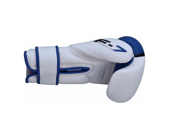 Боксерские перчатки RDX F7 Ego Blue 14 унцій (BGR-F7U-14oz), изображение 7 Боксерские перчатки RDX F7 Ego Blue 14 унцій (BGR-F7U-14oz), изображение 7