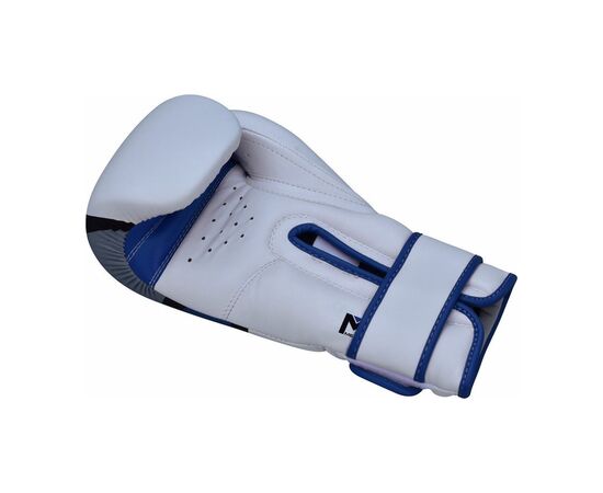 Боксерские перчатки RDX F7 Ego Blue 14 унцій (BGR-F7U-14oz), изображение 9 Боксерские перчатки RDX F7 Ego Blue 14 унцій (BGR-F7U-14oz), изображение 9