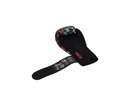 Боксерські рукавички RDX FL-3 Floral Black 12 унцій (BGR-FL3-12OZ), зображення 3 Боксерські рукавички RDX FL-3 Floral Black 12 унцій (BGR-FL3-12OZ), зображення 3