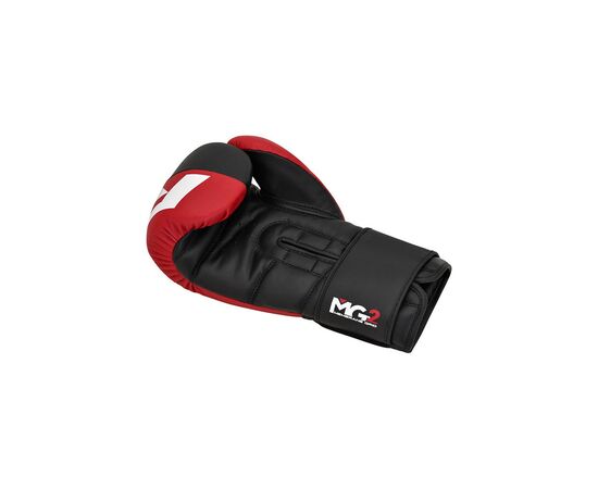 Боксерські рукавички RDX REX F4 Red/Black 12 унцій (BGR-F4R-12OZ), зображення 4 Боксерські рукавички RDX REX F4 Red/Black 12 унцій (BGR-F4R-12OZ), зображення 4