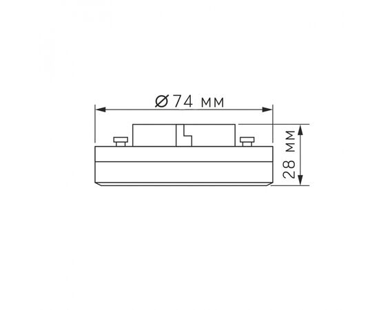 Лампочка Videx LED GX53 12W 3000K 220V (VL-GX53-12533), изображение 5 Лампочка Videx LED GX53 12W 3000K 220V (VL-GX53-12533), изображение 5
